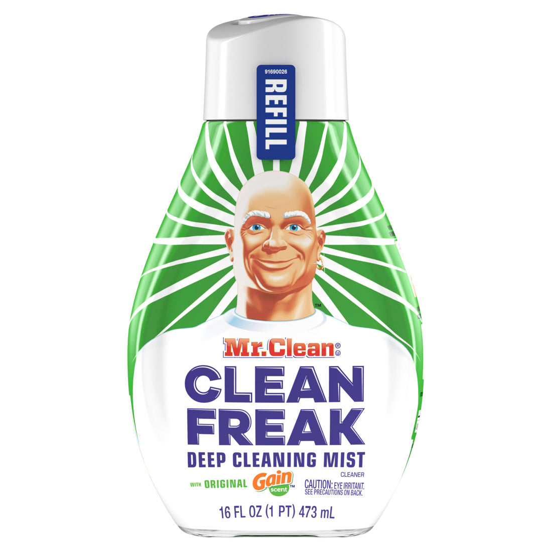 Mr Clean Clean Freak Refill Mist Multi-Surface Spray Gain Original-16oz/6pk