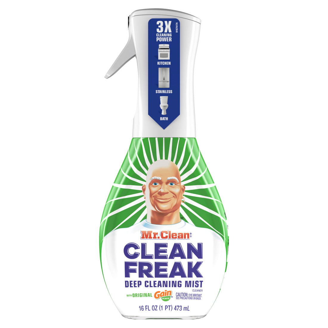 Mr. Clean Clean Freak Mist Multi-Surface Spray Gain Starter Kit-16oz/6pk