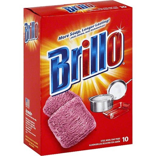 Brillo Steel Wool Soap Pads Original - 10ct/12pk
