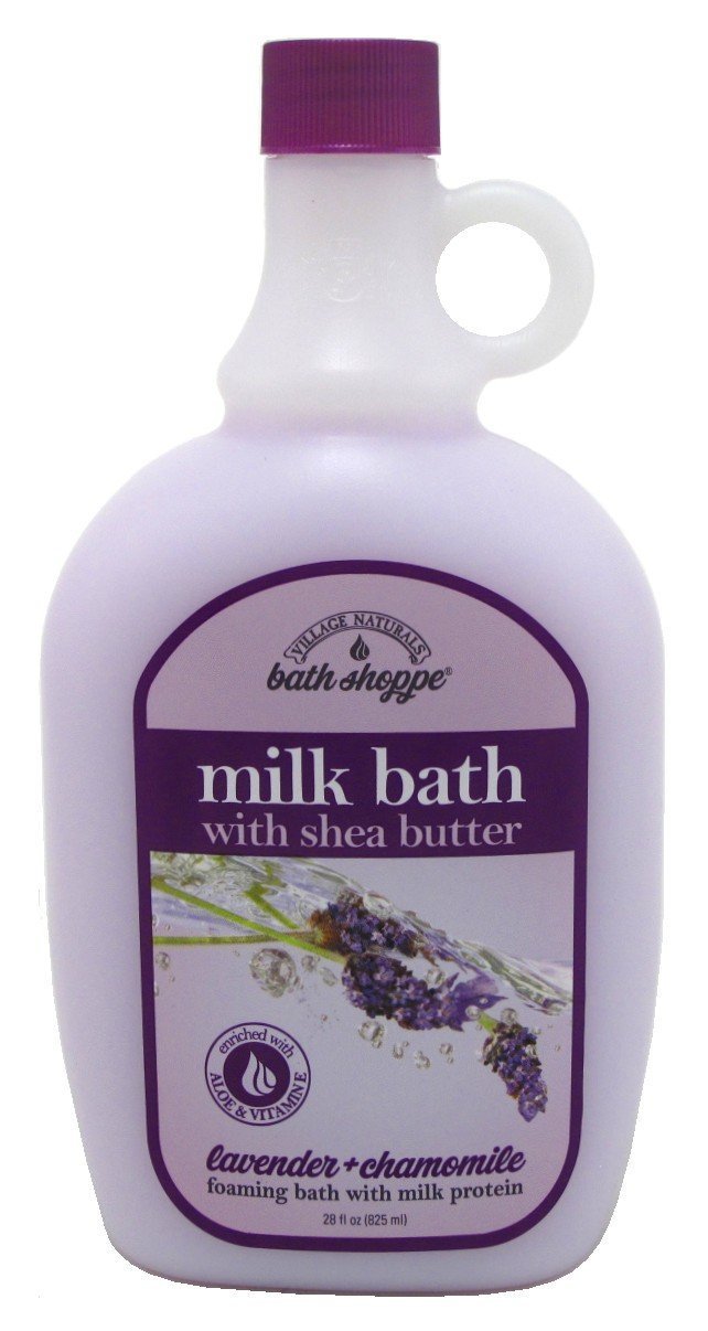 Village Naturals Bath Shoppe Lavender & Chamomile Milk Bath - 28oz/4pk