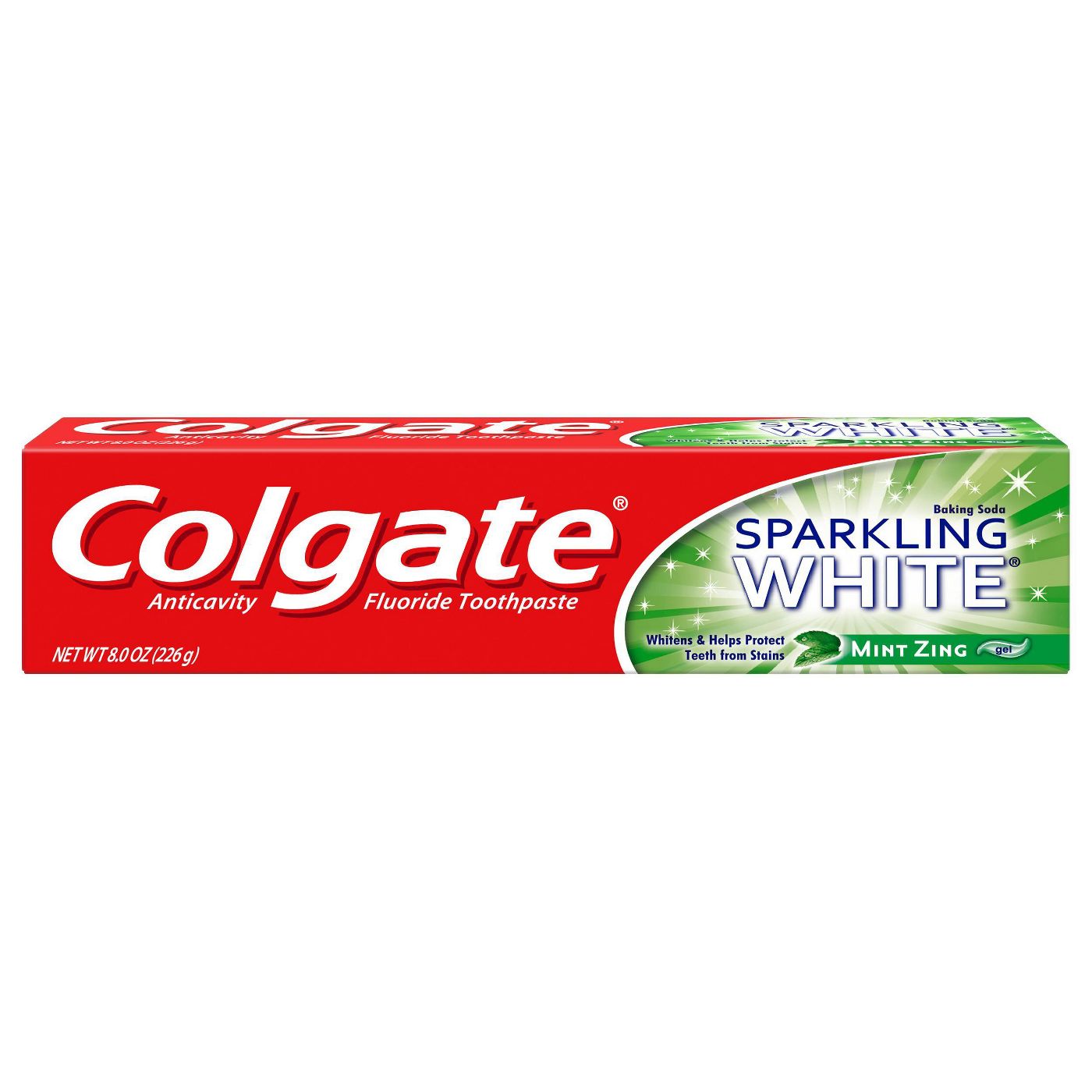 Colgate Sparkling White Mint Zing - 8.0oz/24pk