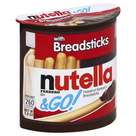 Nutella & Go hazelnut Spread+Breadsticks - 1.8oz/16pk