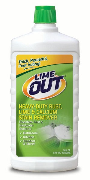 Lime Out Heavy Duty Rust, Lime & Calcium Remover - 24oz/6pk