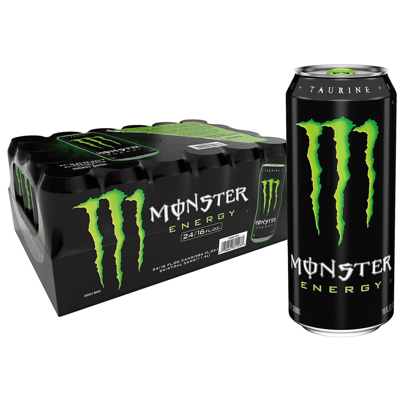 Monster Energy Drink Green - 16oz/24pk
