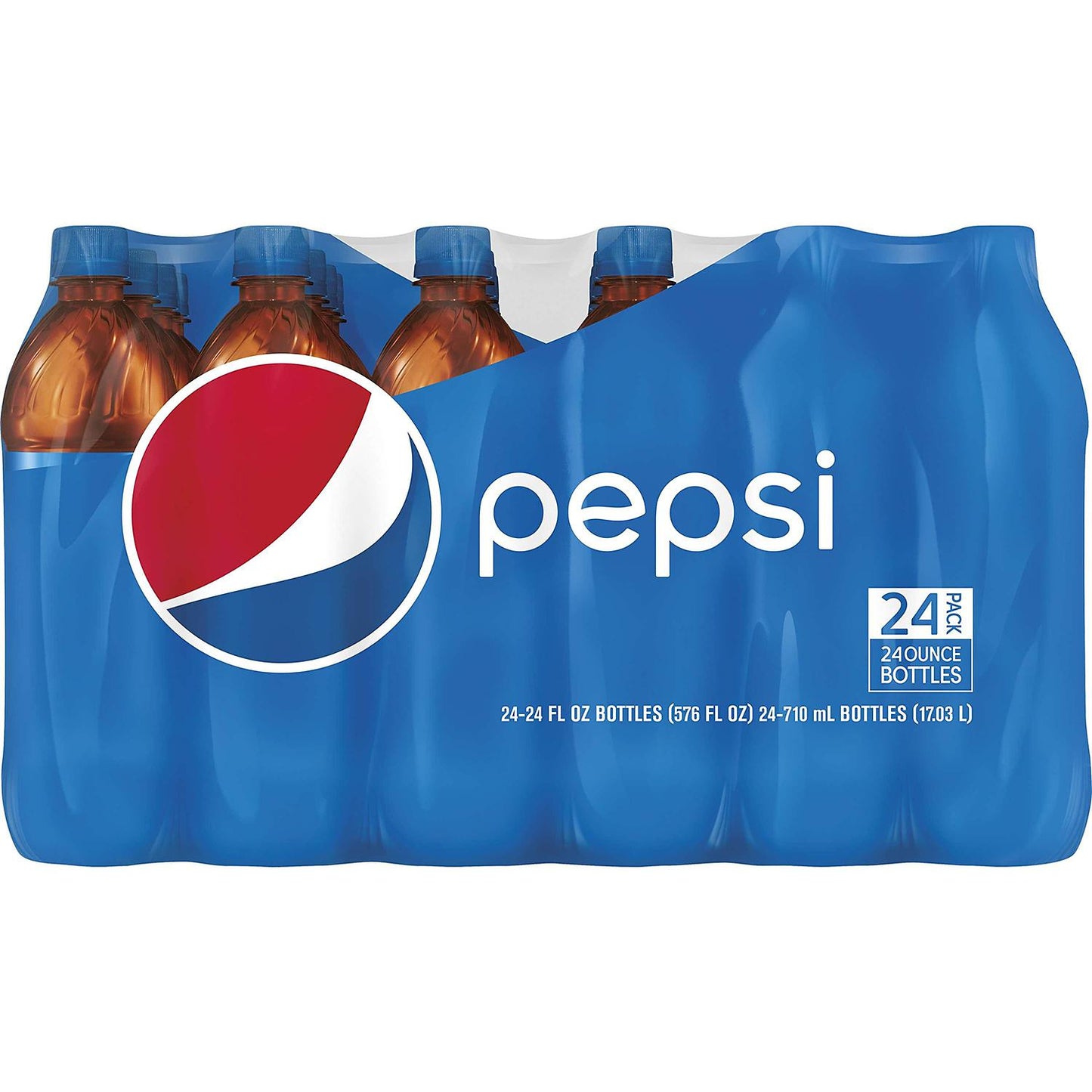 Pepsi-Cola Bottles - 24oz/24pk