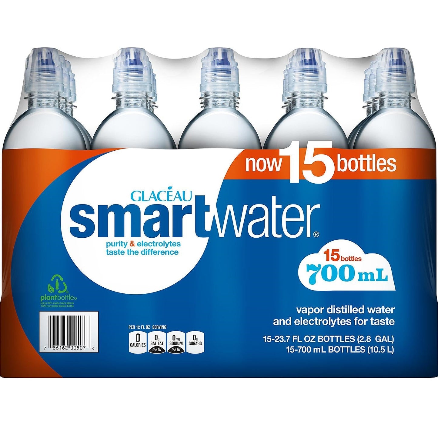 Smart Water - 33.8oz/1L/15pk
