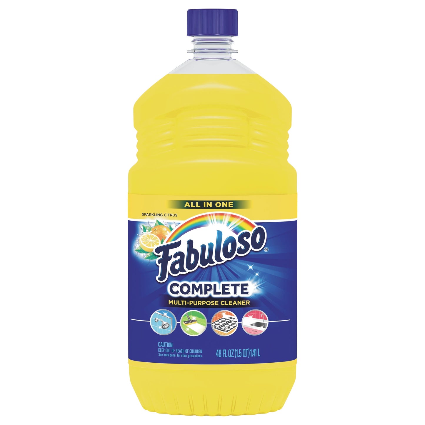 Fabuloso Complete All-Purpose Liquid Cleaner A/B Sparkling Citrus - 48oz/6pk