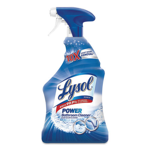 Lysol Bathroom Cleaner Power Trigger - 32oz/12pk