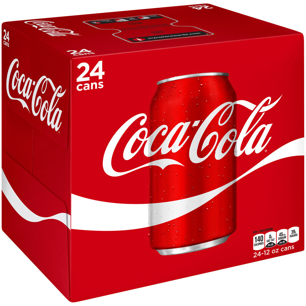 Coca-Cola Cans - 12oz/24pk