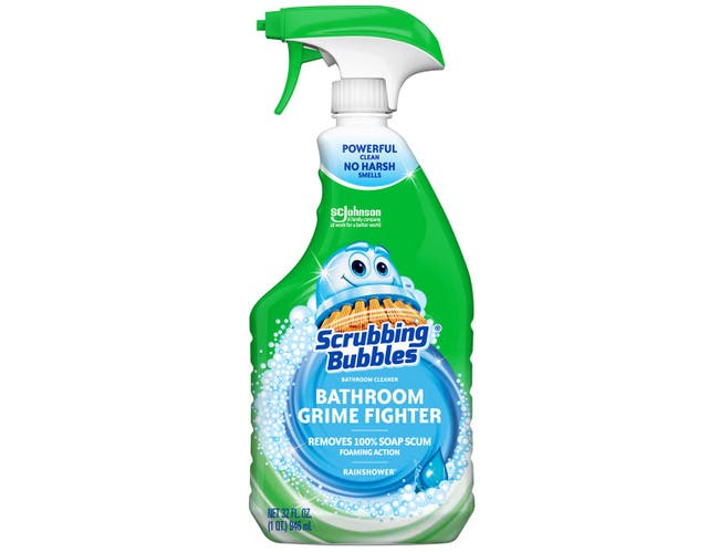 Scrubbing Bubbles Bathroom Grime Fighter Trigger Rainshower - 32oz/8pk