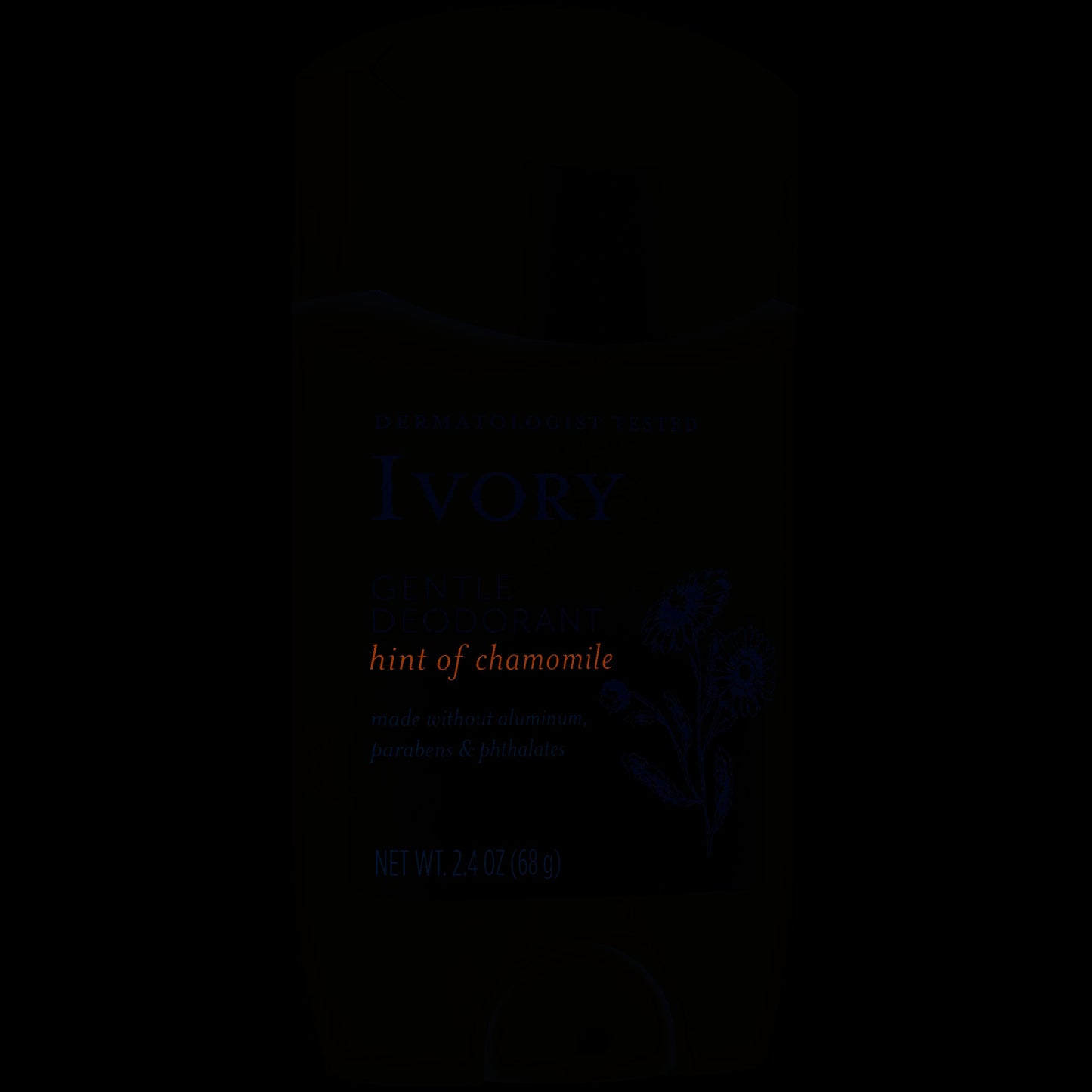 Ivory Gentle Aluminum Free Deodorant Hint of Chamomile - 2.4oz/12pk