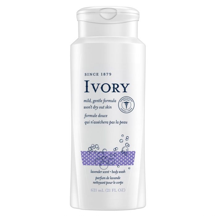 Ivory Body Wash Lavender Scent - 21oz/4pk