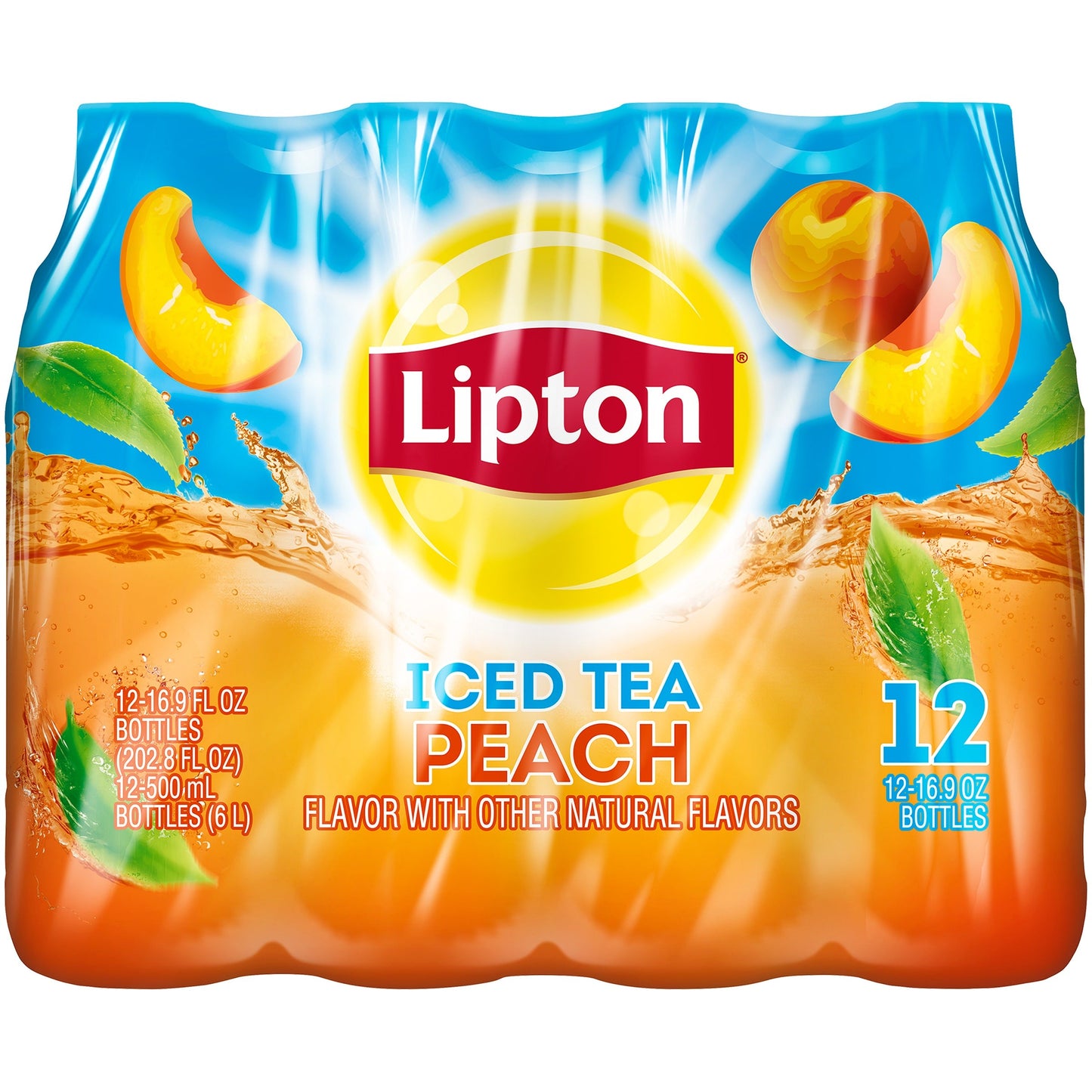 Lipton Peach Ice Tea Bottles - 16.9oz/24pk
