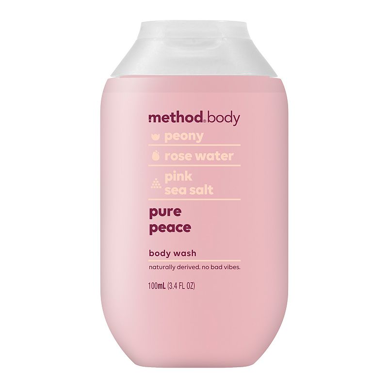 Method Body Wash Pure Peace Travel Size w/IRC - 3.4oz/12pk