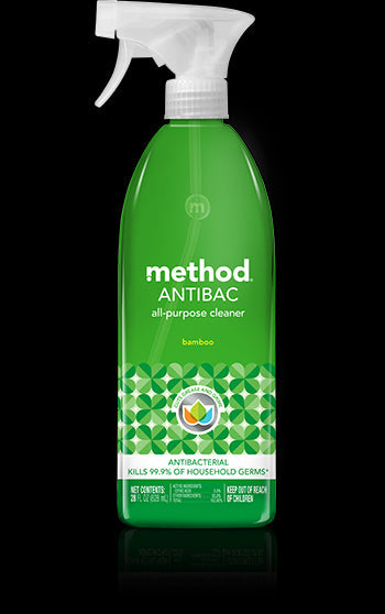 Method Antibacterial All Purpose Cleaner Bamboo - 28oz/4pk