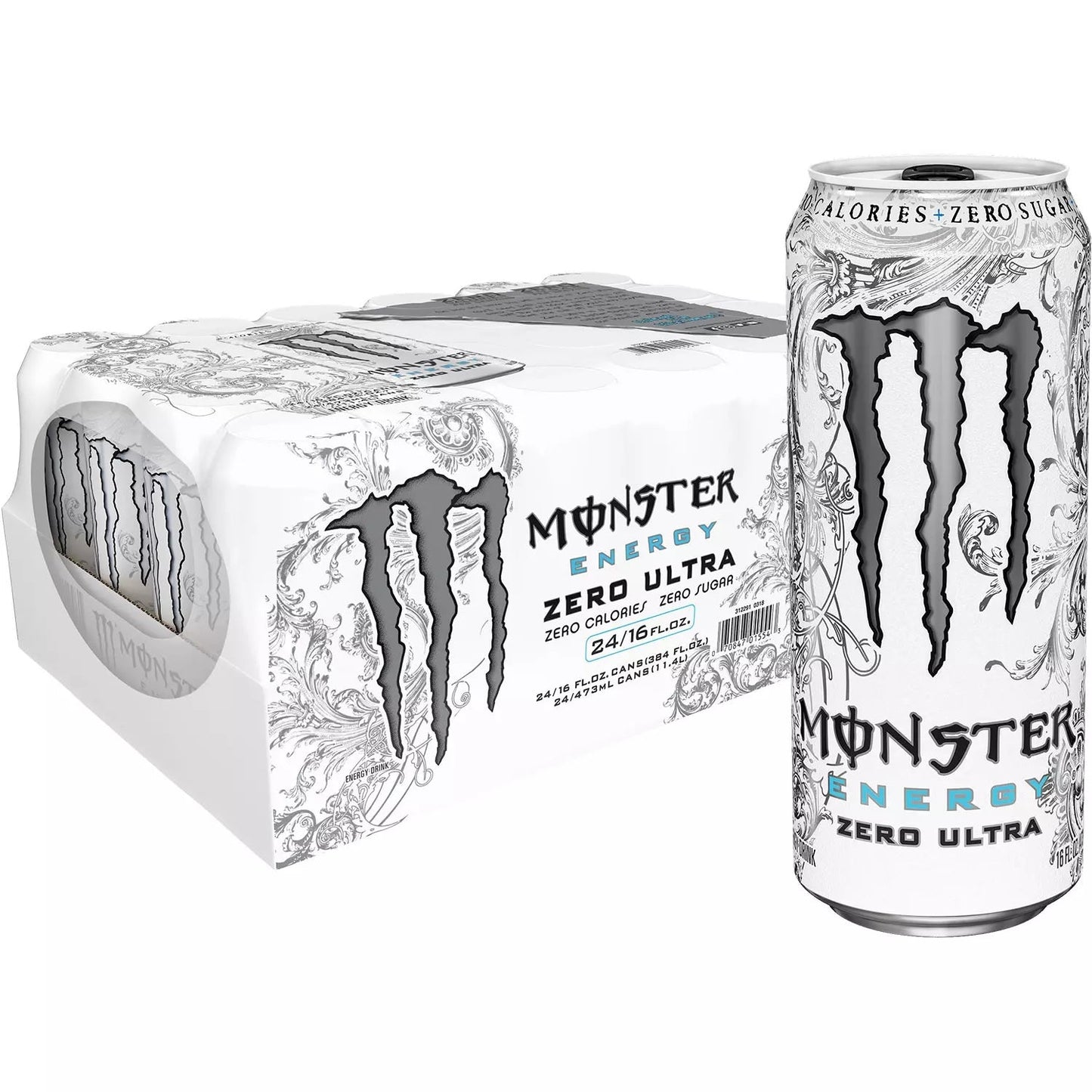 Monster Energy Zero Ultra Cans - 16oz/24pk