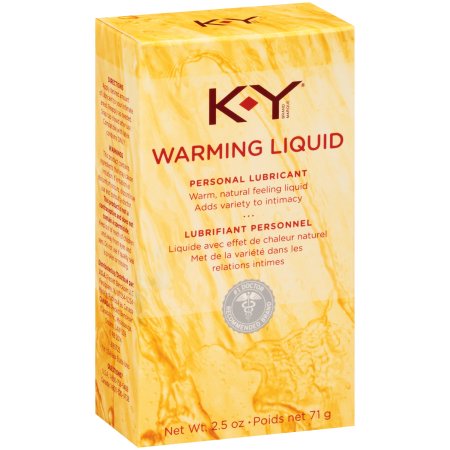 K-Y® Warming Liquid Lubricant - 2.5oz/24pk