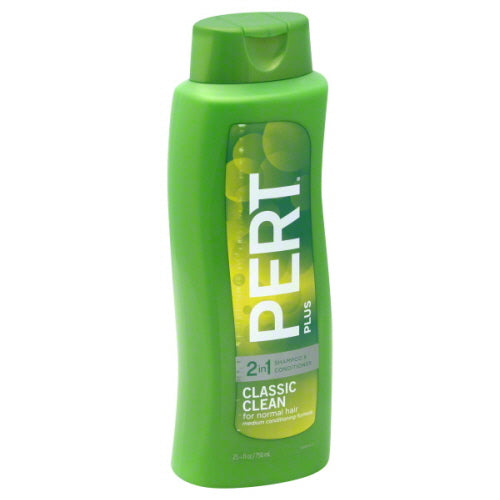 PERT PLUS 2in1 Shampoo CLASSIC CLEAN -25.4oz/4pk