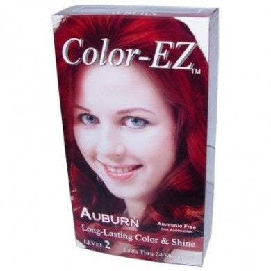 Color-EZ Hair Color Auburn- 24pack