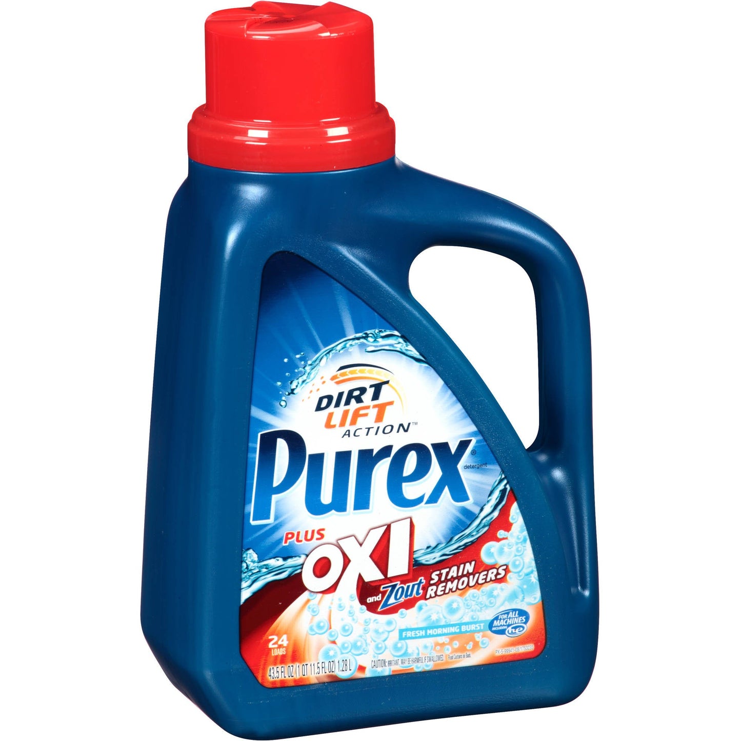Purex 2x Plus Oxi Liquid Detergent Fresh Morning Burst - 43.5oz/6pk