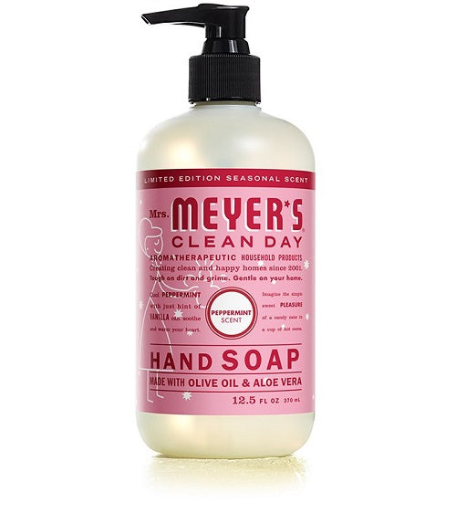 Mrs. Meyer's Liquid Hand Soap Peppermint - 12.5oz/6pk