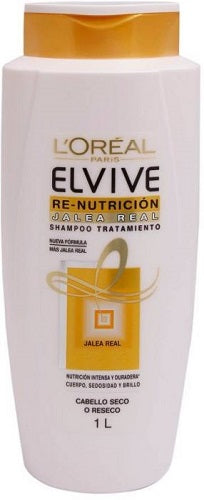 LOREAL Elvive Shampoo Re-Nutricion - 33.8oz/6pk