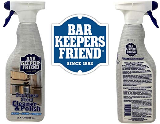 Bar Keepers Friend Stainless Steel Cleaner Trigger 25.4oz/6pk