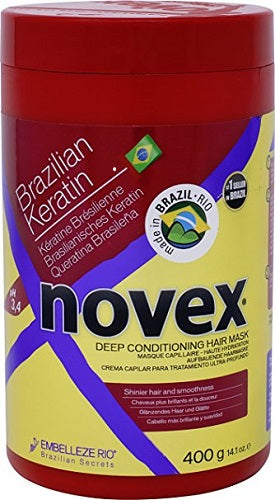 Novex Brazilian Keratin Hair Mask 400g - 14oz/6pk