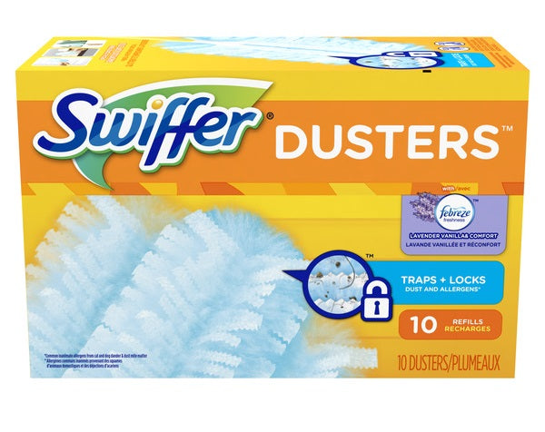 Swiffer 180 Dusters Refills w/Febreze Lavender&Vanilla - 10count/4pack