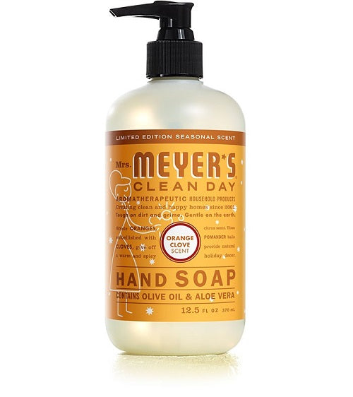 Mrs. Meyer's Liquid Hand Soap Orange Clove - 12.5oz/6pk