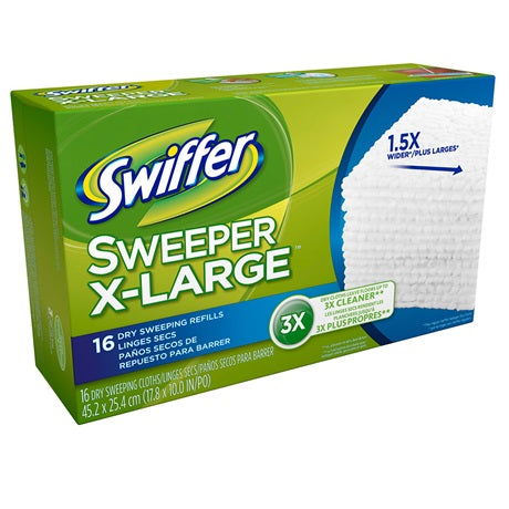 Swiffer SWEEPER XL DRY CLOTH REGULAR - 16ct/4pk