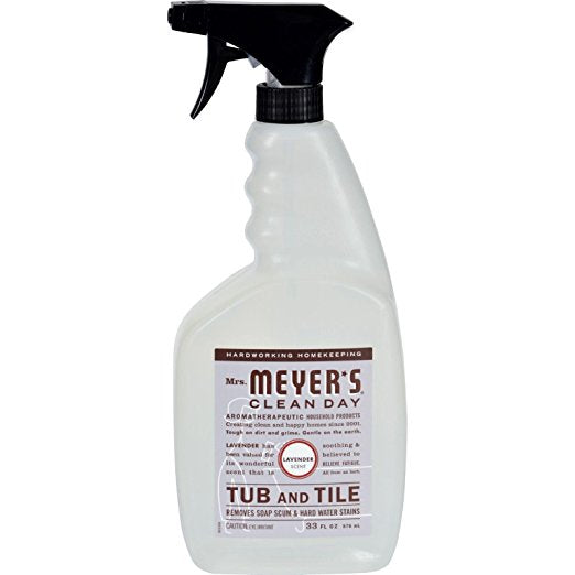 Mrs. Meyer's Tub And Tile Cleaner Lavender - 33oz/6pk