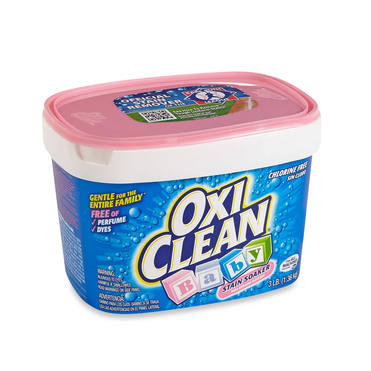 OxiClean Versatile Stain Remover Baby Stain Soaker - 3lb/4pk