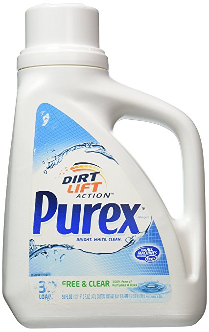 Purex 2X UCL Liquid Detergent FRE & CLEAR - 50oz/6pk