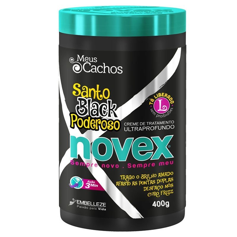 Novex Mystic Black Hair Mask 400g - 14oz/6pk