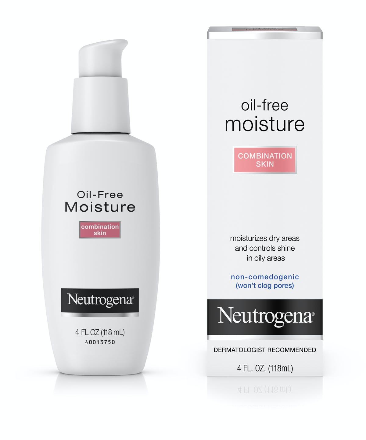 Neutrogena Oil Free Moisture Combination Skin - 4oz/12pk