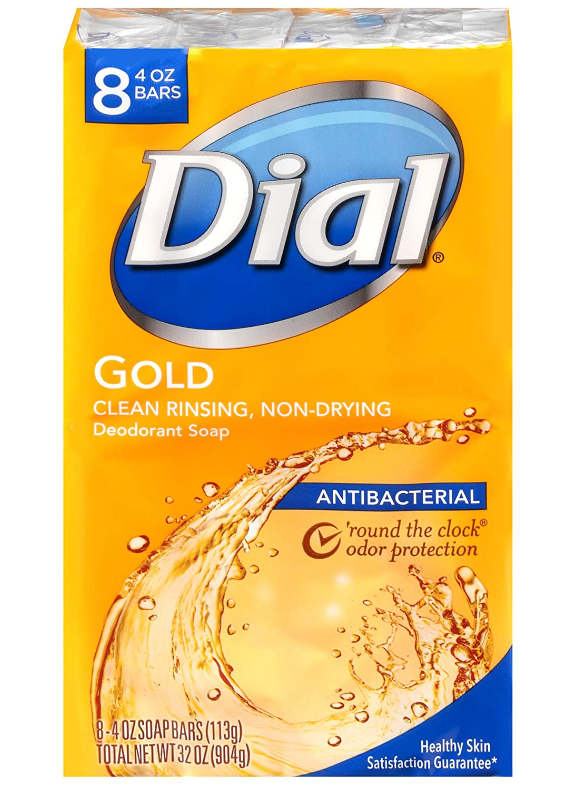 Dial Bar Gold 8 Bar - 4.0oz/9pk