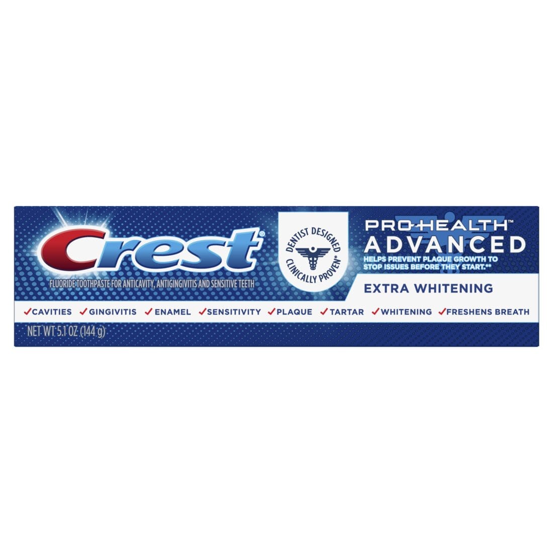 Crest Pro-Health Advanced Extra White Toothpaste - 5.1oz/24pk