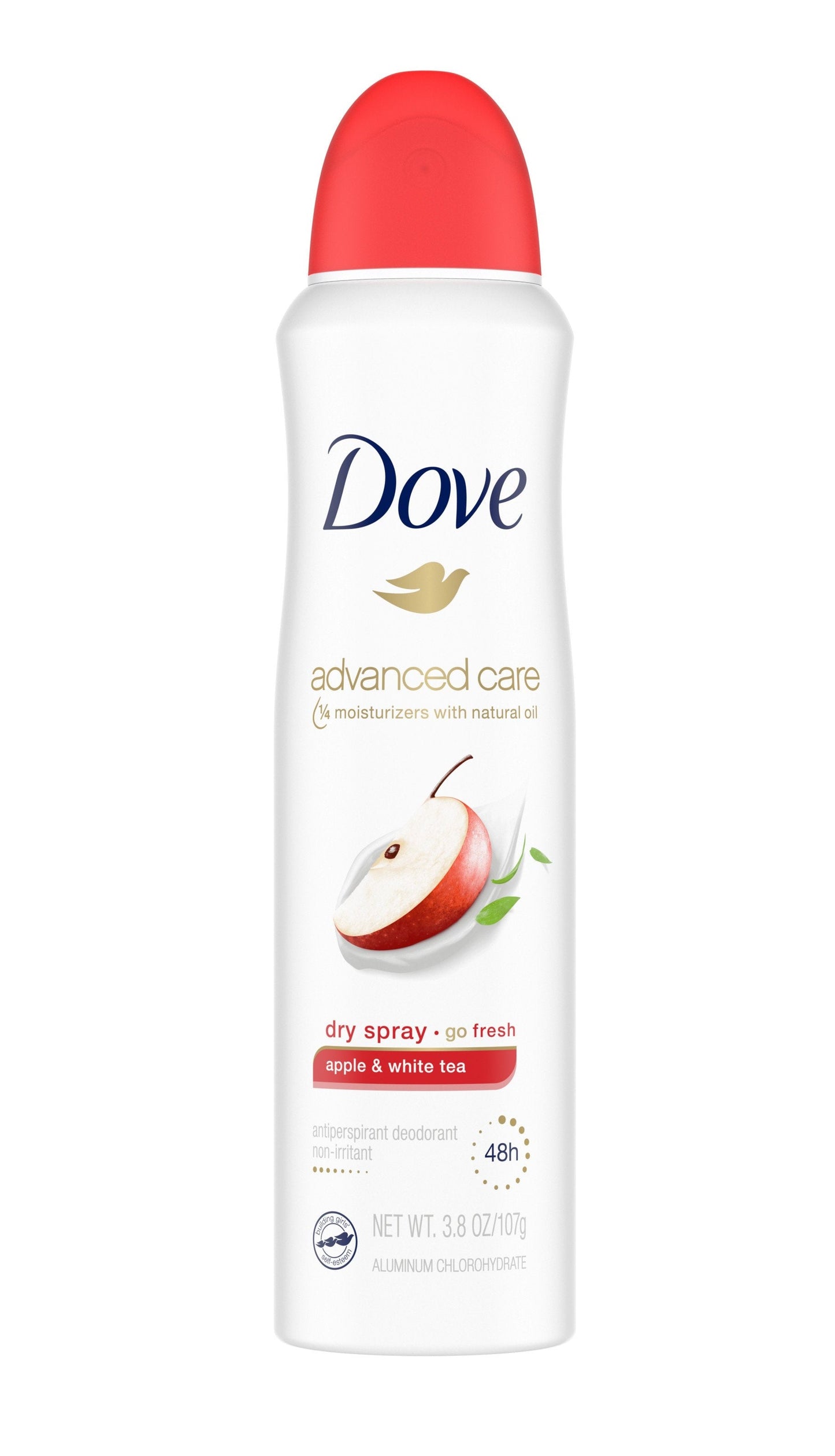 Dove DEO Body Spray Apple & White Tea - 150ml/6pk