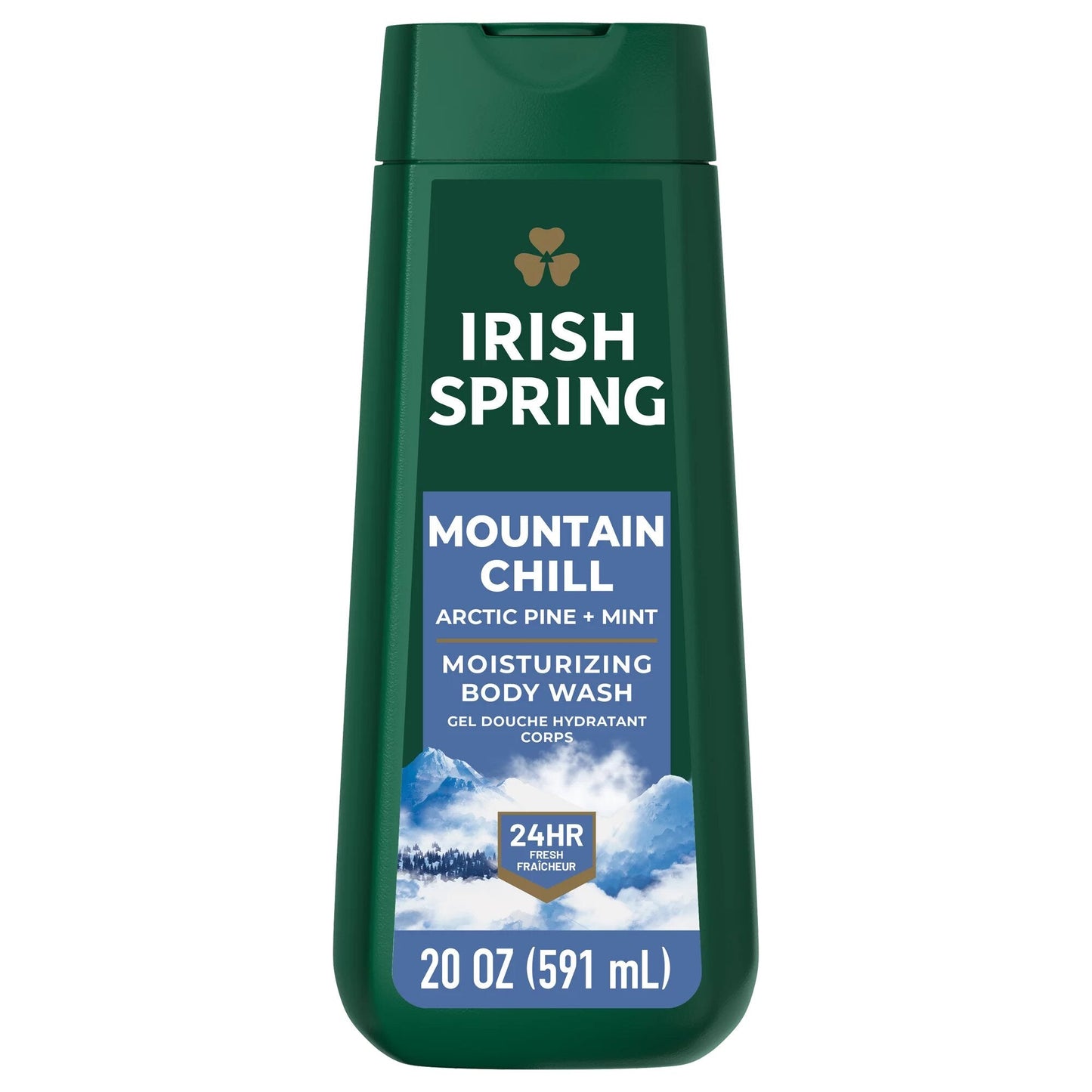 Irish Spring Body Wash Mountain Chill - 20oz/4pk