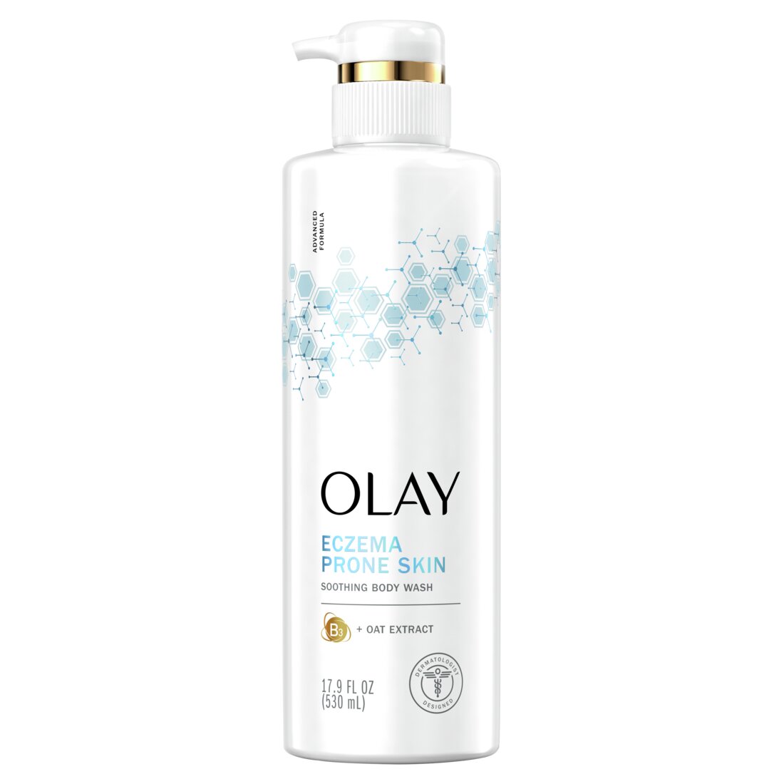 Olay Soothing Body Wash with Vitamin B3 Complex and Oat Extract - 17.9oz/4pk