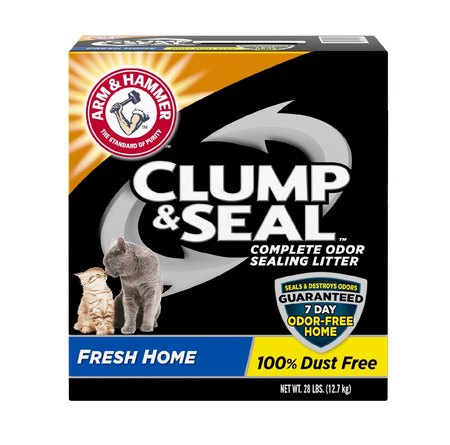 Arm & Hammer Cat Litter Clump & Seal with Odor Blasters Fresh Home - 28lb/1pk