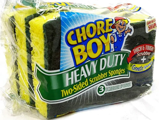 Chore Boy Heavy Duty Scrubbing Sponge - 3ct/8pk