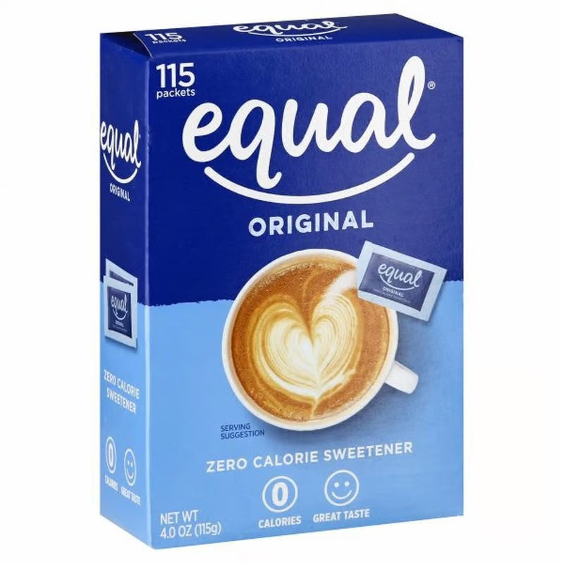 Equal Sweetener Zero Calorie Original - 115ct/12pk