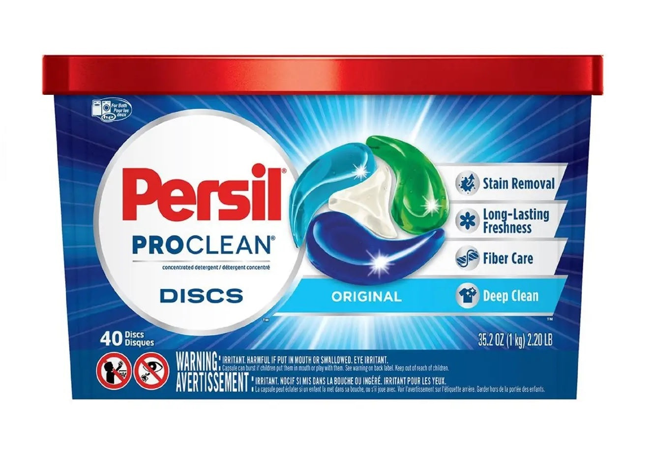 Persil ProClean Discs Original - 40ct/4pk