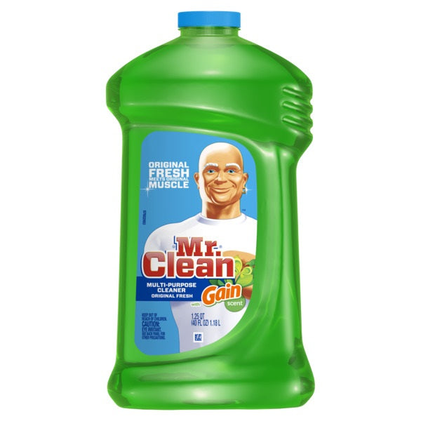 Mr Clean w/GAIN Original - 40oz/6pk