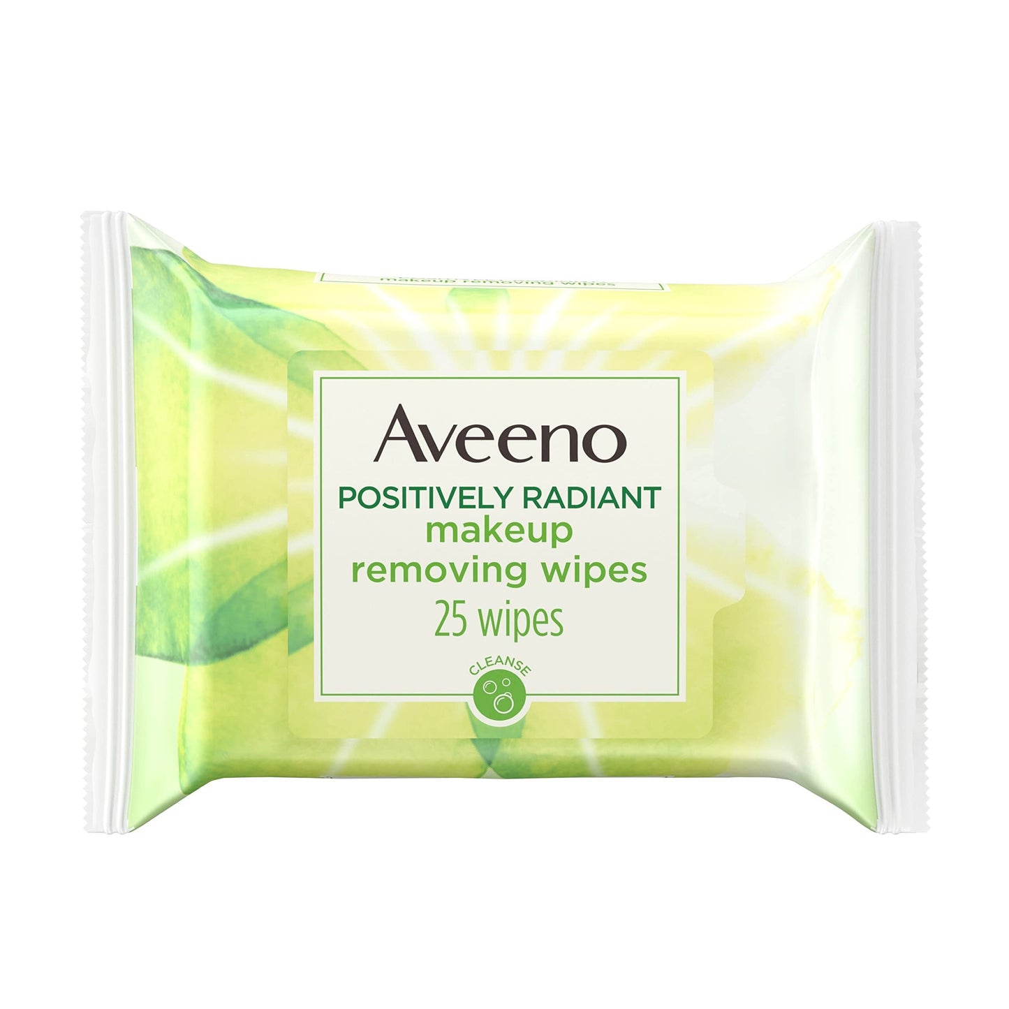 Aveeno Positively Radiant Makeup Removing Face Wipes - 25ct/6pk
